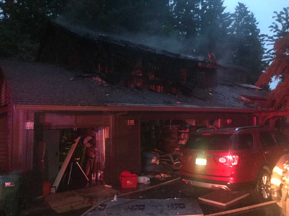 Firefighters respond to house fire in Beaverton, no injuries reported