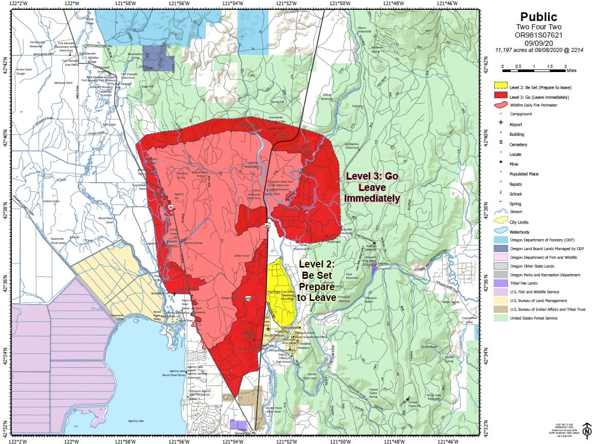 Oregon Fire Map Evacuation Zones