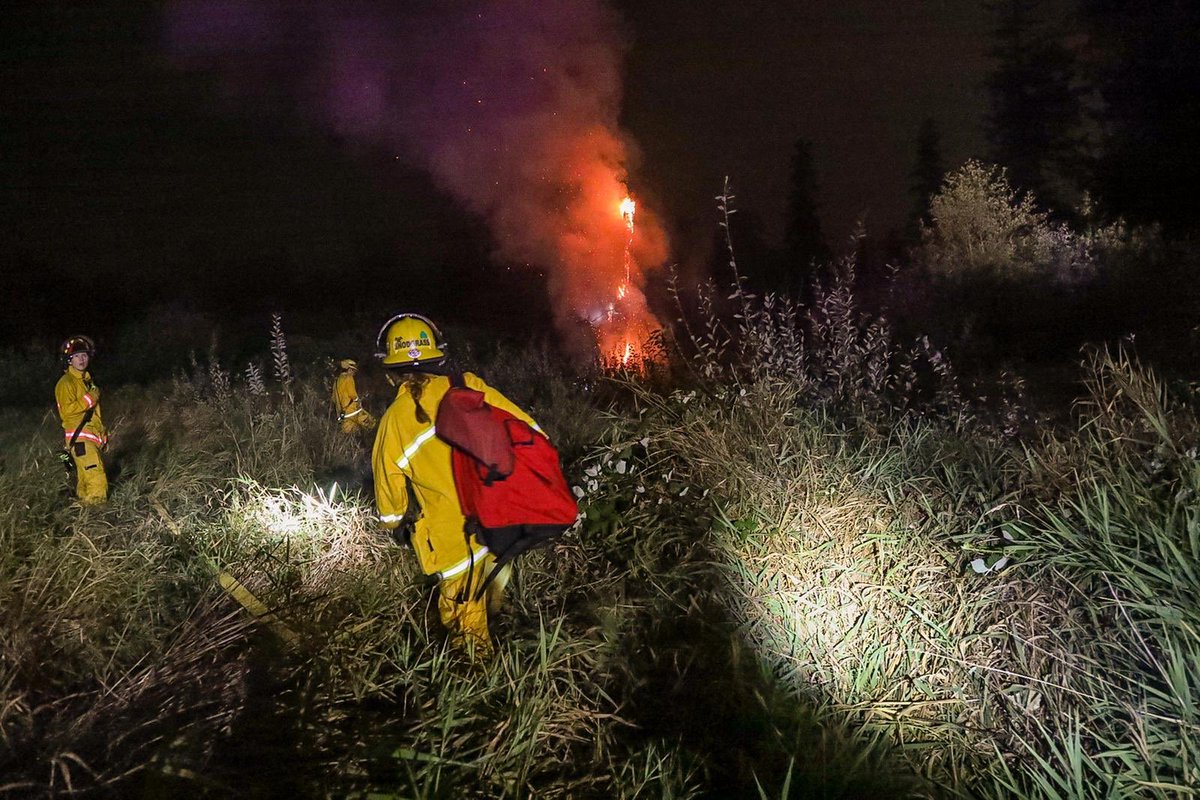 Gresham Firefighters worked quickly to extinguish a fire in the field near Mt. Hood Community College. The fire was suspicious in nature and under investigation