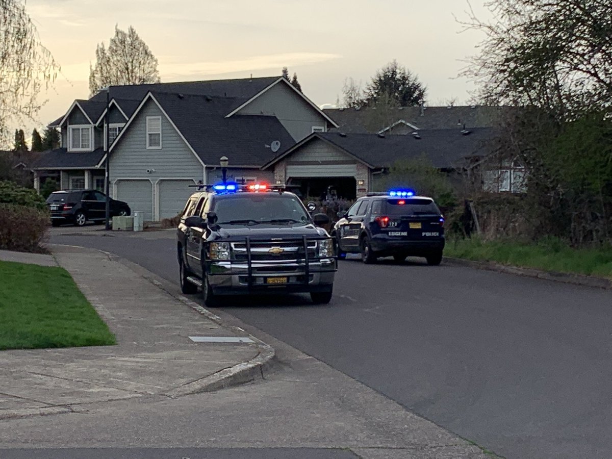 Officials have confirmed there was a shooting before 5 p.m. today. Law enforcement activity around Twin Elms Drive. Eugene Police, OSP, and Lane County Sheriff's deputies have been in the area. No word on if a suspect is in custody