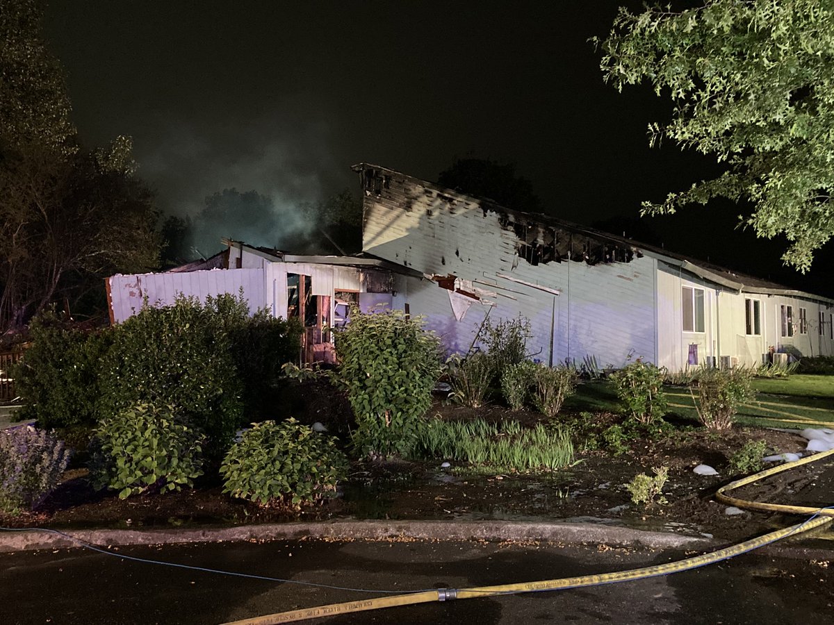 3-alarm fire at the Columbia Hills Retirement Center in St. Helens. Multiple victims were transported to Portland area hospitals