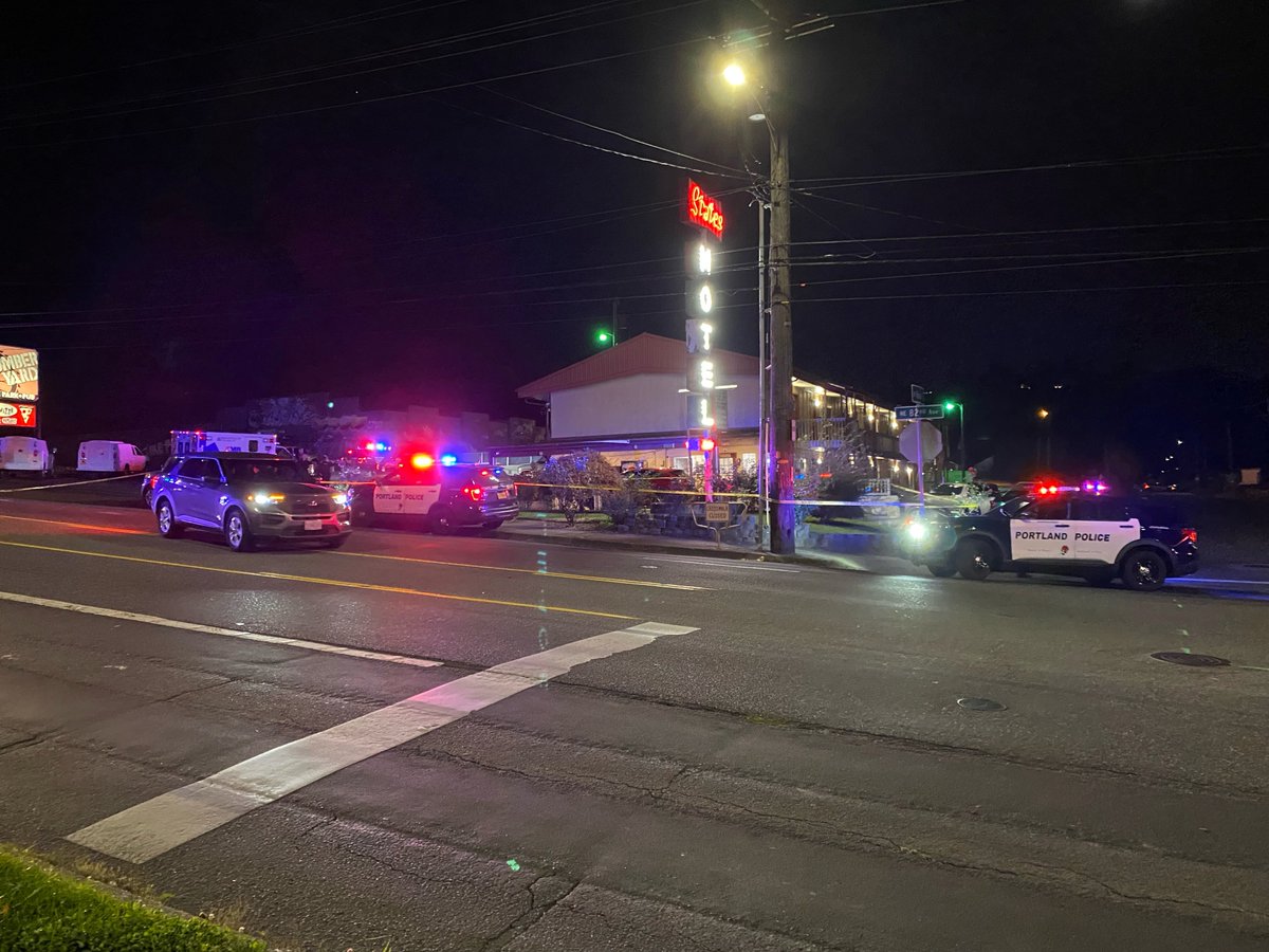 Officers in Portland are on scene of a shooting in the parking lot of the States Motel along Northeast 82nd Avenue near Russell Street. Russell Street is temporarily blocked. It's unclear if someone was hurt 