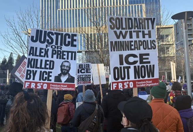 Portlanders protest ICE following 2nd deadly shooting in Minnesota