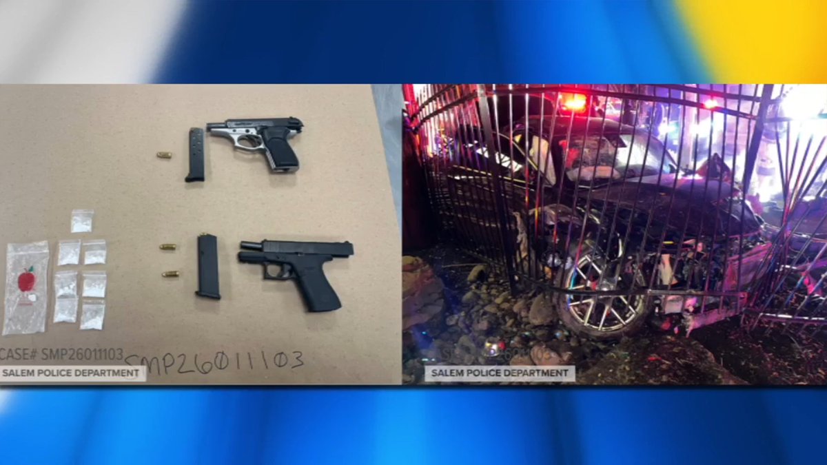 2 men arrested after alleged fight at Salem bar, DUII crash